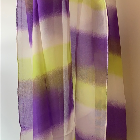 Scarf multi color with fring - Picture 8 of 8